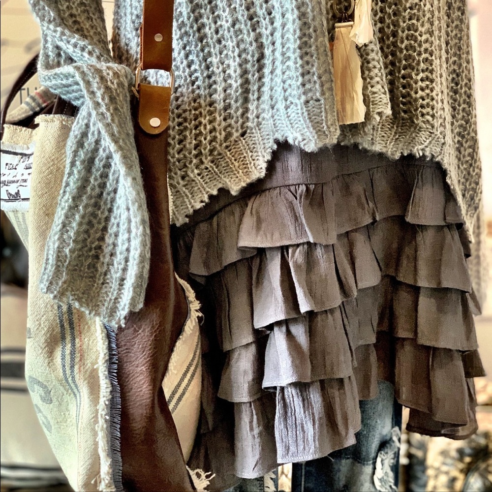 Ask about availability - Ruffle Layering Tank